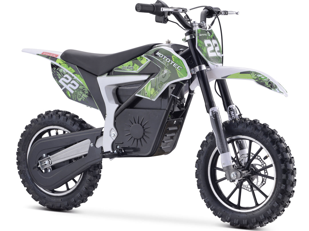 MotoTec Demon 500w 36V Kids Electric Dirt Bike