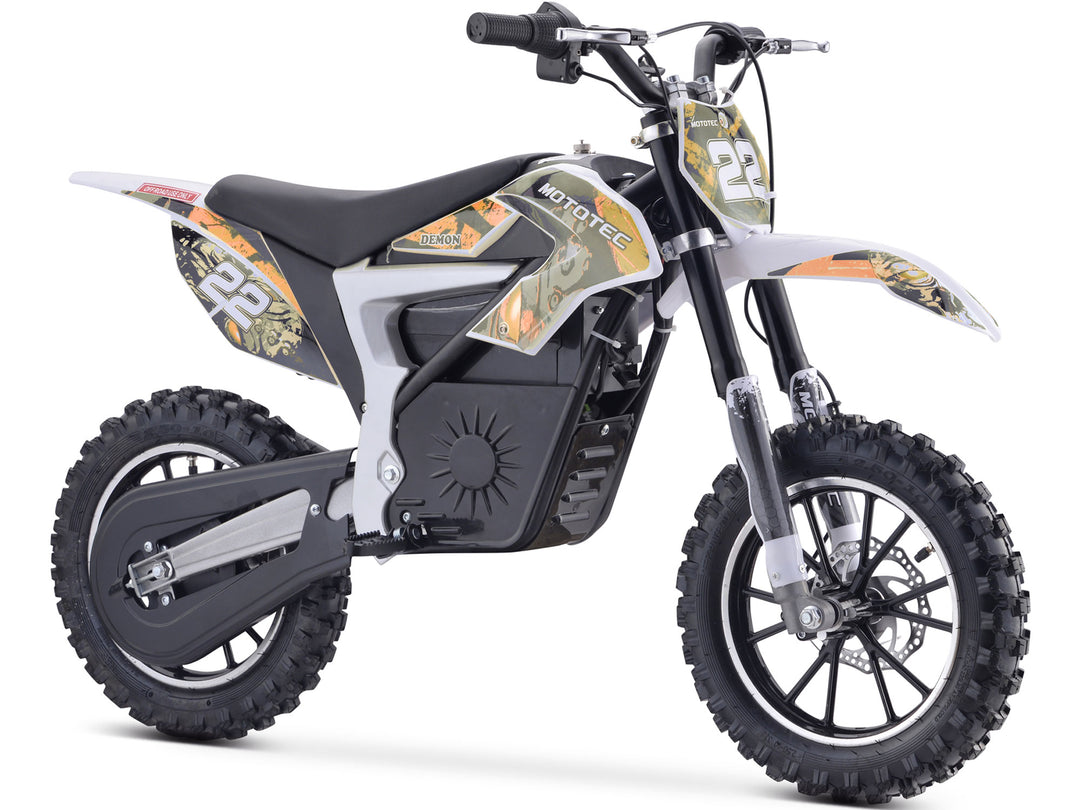 MotoTec Demon 500w 36V Kids Electric Dirt Bike