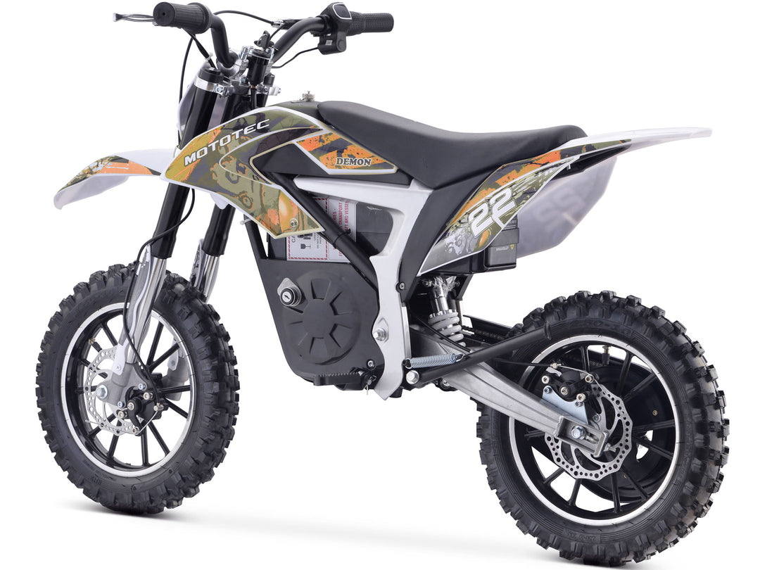 MotoTec Demon 500w 36V Kids Electric Dirt Bike