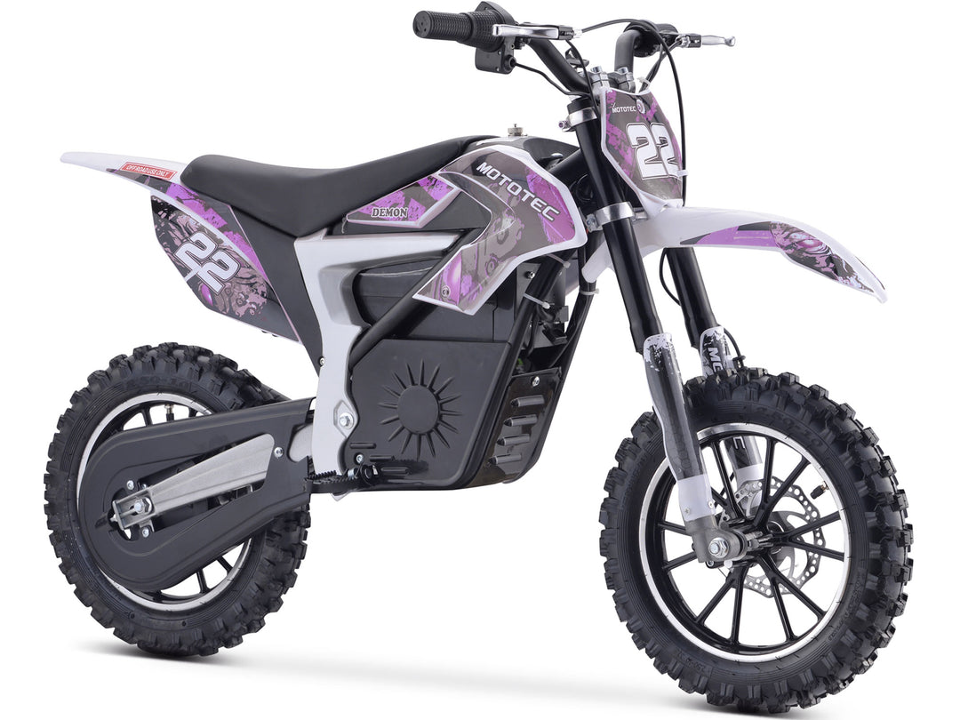 MotoTec Demon 500w 36V Kids Electric Dirt Bike