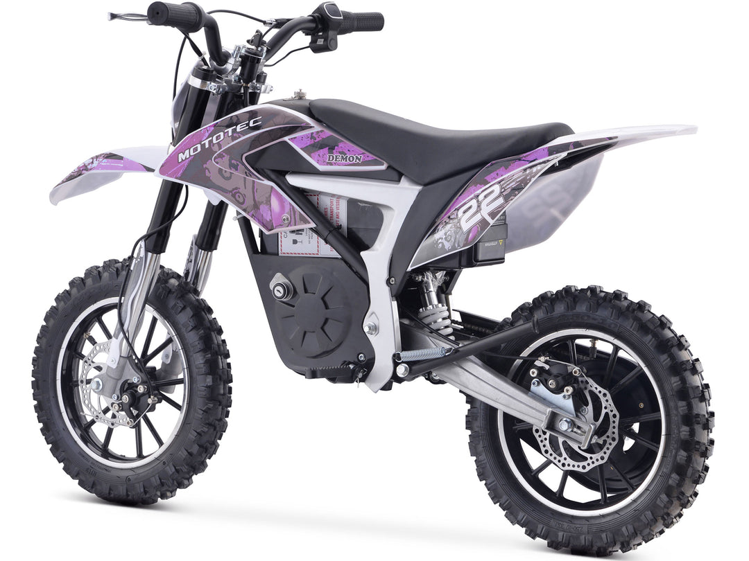 MotoTec Demon 500w 36V Kids Electric Dirt Bike