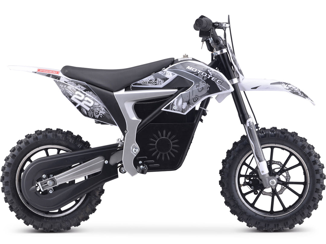 MotoTec Demon 500w 36V Kids Electric Dirt Bike