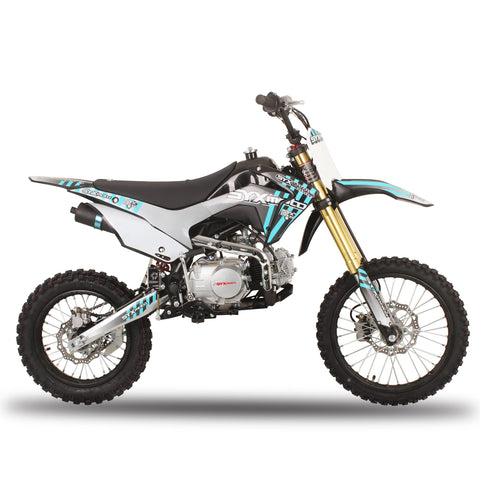 Image of KICKIN SYX 125 Dirt Bike Manual 125cc 4-Stroke Pit Bike