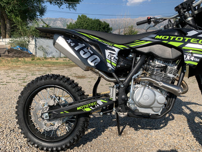 MotoTec X4 150cc 4-Stroke Top of The Line Gas Dirt Bike