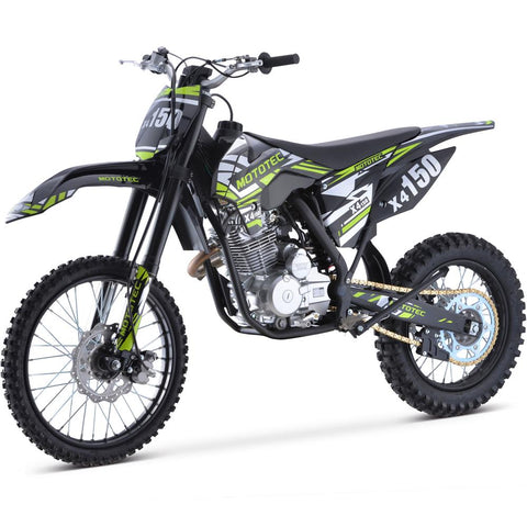 Image of MotoTec X4 150cc 4-Stroke Top of The Line Gas Dirt Bike