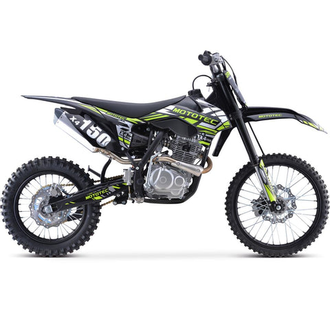 Image of MotoTec X4 150cc 4-Stroke Top of The Line Gas Dirt Bike