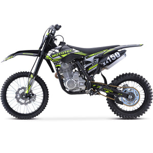 MotoTec X4 150cc 4-Stroke Top of The Line Gas Dirt Bike