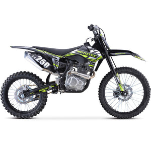 MotoTec X5 250cc 4-Stroke Top of The Line Gas Dirt Bike