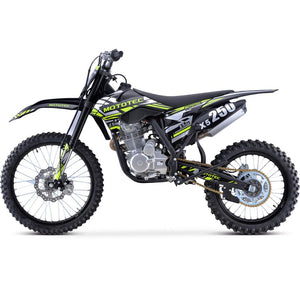 MotoTec X5 250cc 4-Stroke Top of The Line Gas Dirt Bike