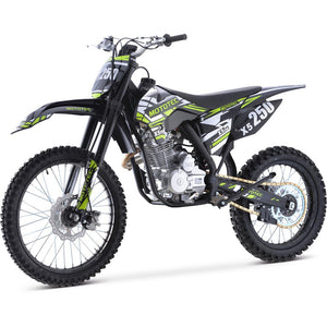 MotoTec X5 250cc 4-Stroke Top of The Line Gas Dirt Bike