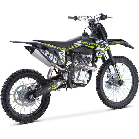 Image of MotoTec X5 250cc 4-Stroke Top of The Line Gas Dirt Bike